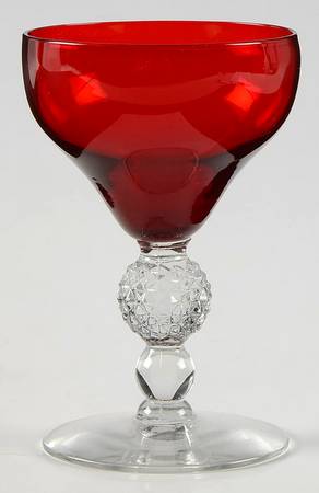 Old English Ruby (Golf Ball Stem) Liquor Cocktail