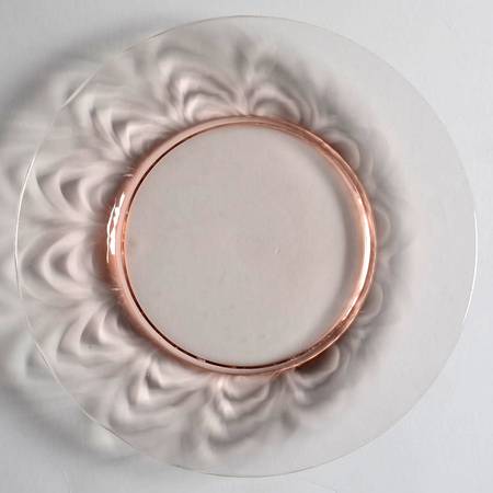 Palm Optic Pink (Stem 7577) 7" Salad Plate