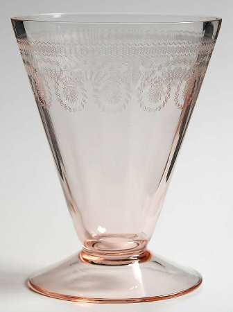 Primrose Lane Pink 8 Oz Footed Tumbler