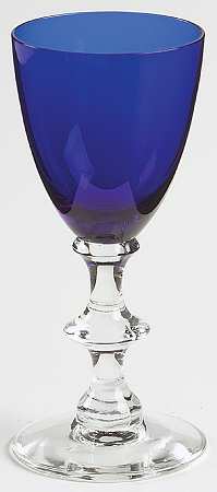 Radiant Blue Cordial Glass