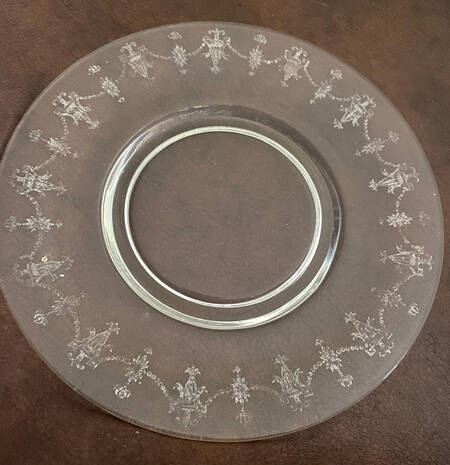 Richmond (Stem #7589, Optic Bowl) 7" Salad Plate