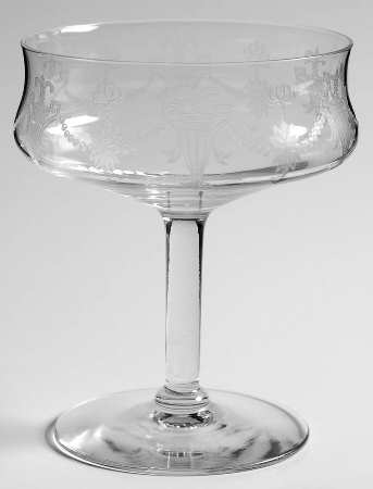 Richmond (Stem #7589, Optic Bowl) Champagne/Tall Sherbet