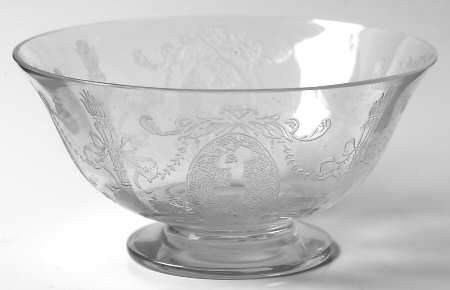 Sunrise Medallion Clear (Stem 7630) Finger Bowl