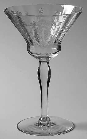 Sunrise Medallion Clear (Stem 7630) Champagne/Tall Sherbet