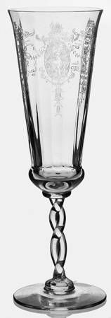 Sunrise Medallion Clear (Stem 7664) Parfait