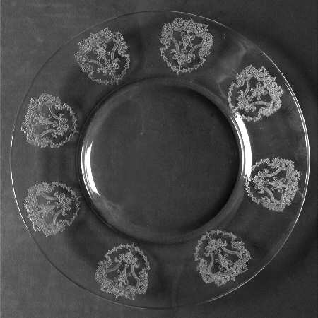 Virginia (Stem 7711, Optic) Luncheon Plate