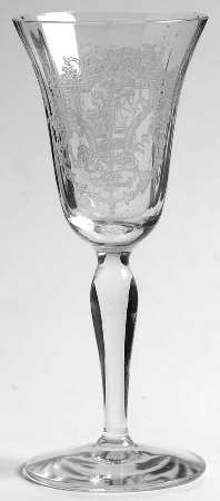 Virginia (Stem 7711, Optic) Cordial Glass
