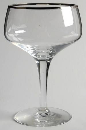 Vision Clear (Platinum Trim) Champagne/Tall Sherbet