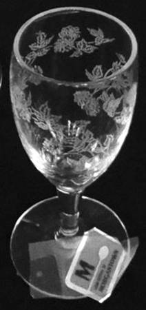 Wedding Veil Cordial Glass