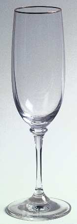 Nicole Gold Fluted Champagne