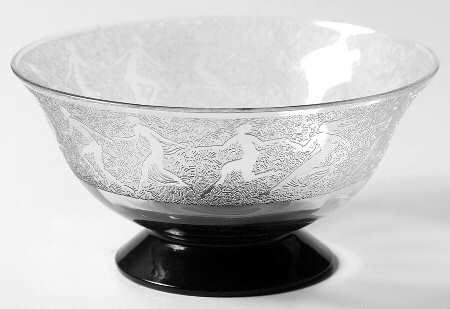 Faun Black (Stem 7640) Finger Bowl