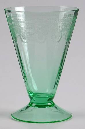 Primrose Lane Green 8 Oz Footed Tumbler