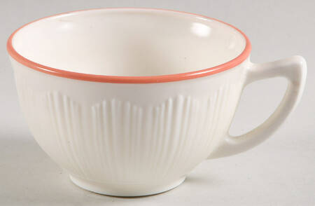 Cremax Bordette Pink Flat Cup