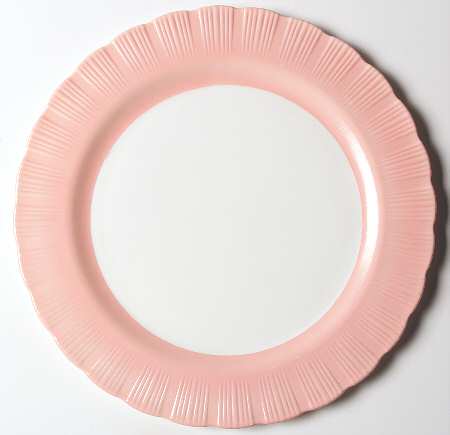Cremax Bordette Pink Sandwich Plate