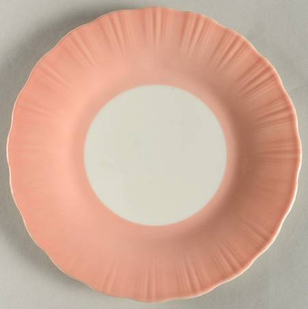 Cremax Bordette Pink Bread & Butter Plate
