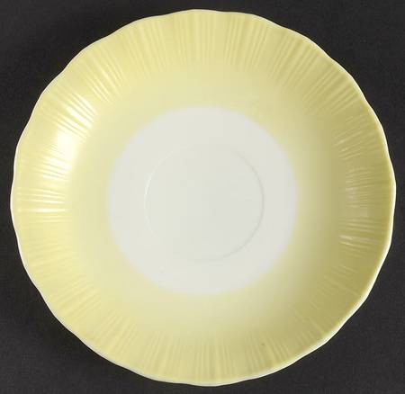 Cremax Bordette Yellow Saucer Only