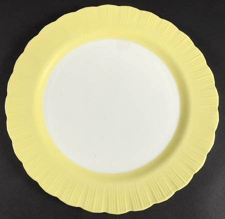 Cremax Bordette Yellow Sandwich Plate
