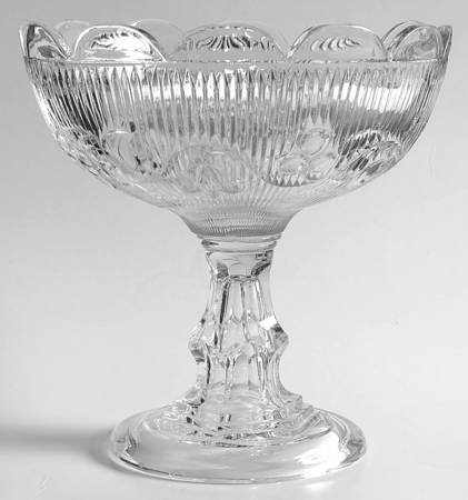 Bellflower Round Compote (Height X Width)