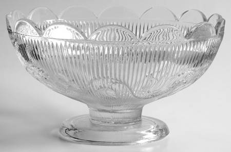 Bellflower Round Compote (Height X Width)