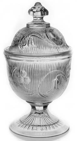 Bellflower Sugar Bowl & Lid