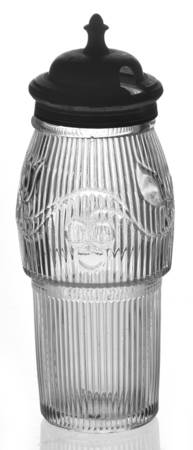 Bellflower Mustard with Metal Hinged Lid for Castor Set