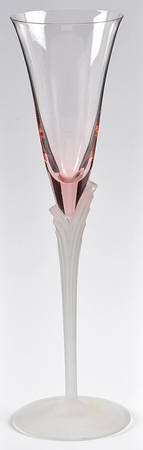 Palladium Pink Fluted Champagne