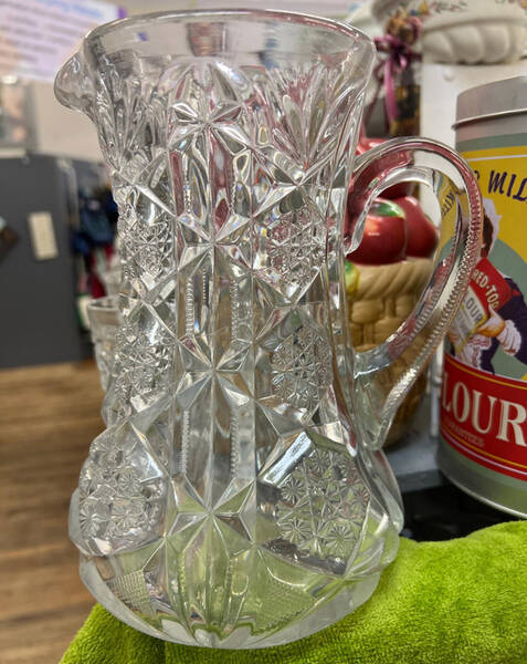 Toltec Clear Pitcher