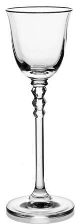 Sonata Platinum Cordial Glass