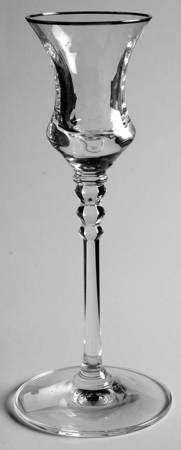 Sonata Platinum 7" Single Light Candlestick