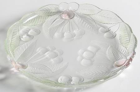 Cherries Jubilee Small Torte Plate