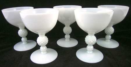 Golf Ball Milk Glass Liquor Cocktail