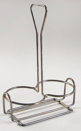 Diamond Fire Silverplate Stand for Cruet Set