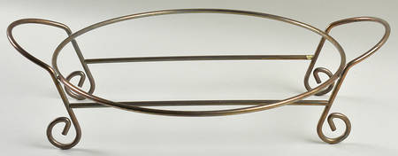 Diamond Fire Gold Metal Stand for 13" Round Platter
