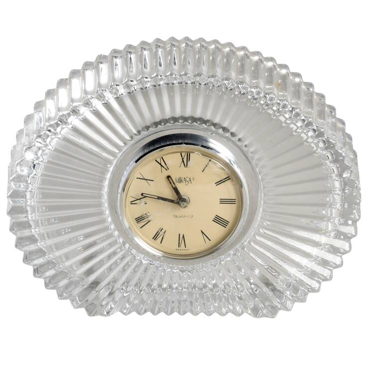 Diamond Fire Quartz Clock