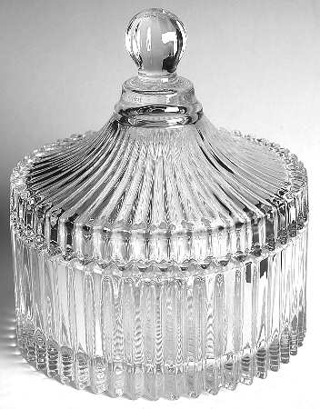 Diamond Fire Small Canister & Lid