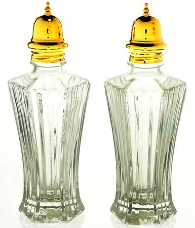 Diamond Fire Shaker Set with Metal Lids