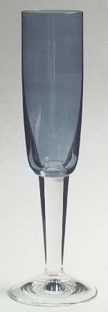 Madeira Sapphire Fluted Champagne