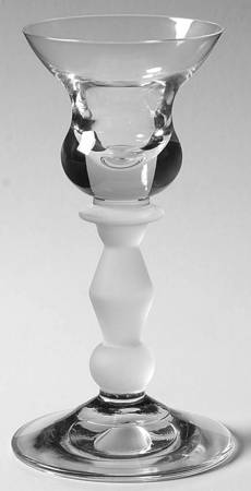 Kensington Frost 5" Single Light Candlestick