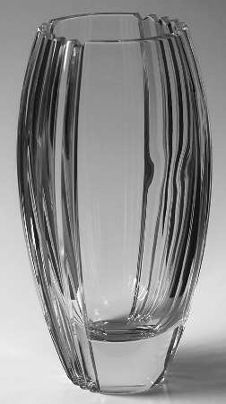 Parallels 10" Flower Vase