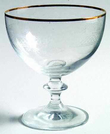 Victoriana Gold Champagne/Tall Sherbet
