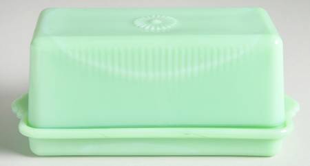 Jadite 1 Lb Covered Butter