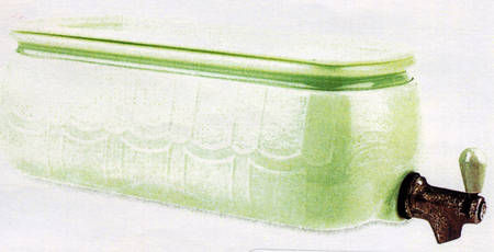 Jadite Small Water Server & Lid