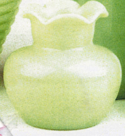 Jadite 4" Flower Vase