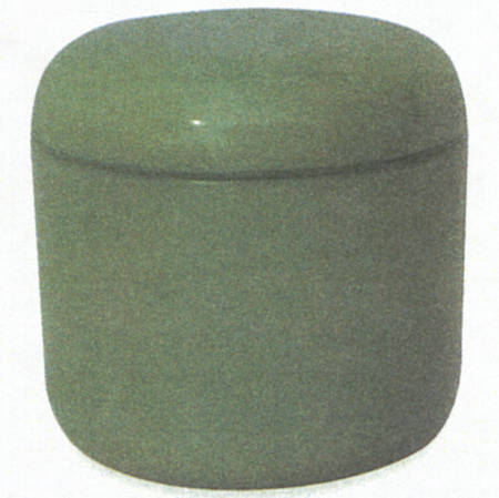 Jadite Coaster Set Box with Lid