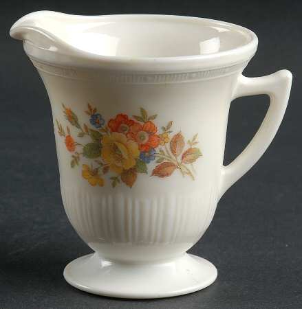Cremax Pie Crust Flora Creamer