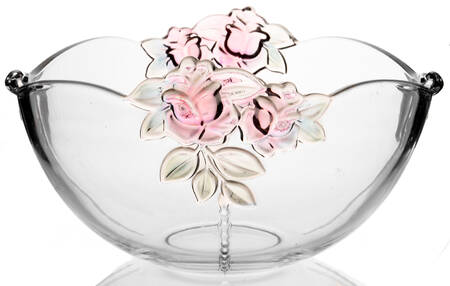 Dusty Rose 10" Round Bowl