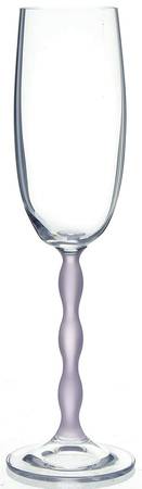 Sofia Violet Fluted Champagne
