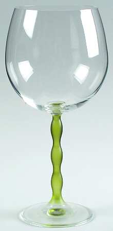 Sofia Green Balloon Goblet