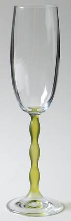 Sofia Green Fluted Champagne