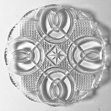 Hickman Clear Dinner Plate